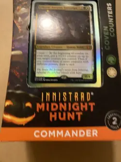 Innistrad Midnight Hunt Commander Decks Carton MTG Magic the Gathering Brand New 630509987153 - Image 3