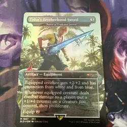 Tidus's Brotherhood Sword - Sword of Truth and Justice (Rainbow Foil) SLD - Image 1