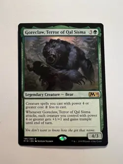 Goreclaw, Terror of Qal Sisma - MTG Core Set 2019 - NM - Image 1