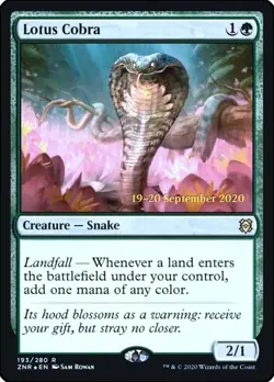 FOIL Lotus Cobra - Prerelease Cards (PRE) - Image 1