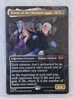 MTG Eriette of the Charmed Apple (Borderless) #299 - Wilds of Eldraine Mythic NM - Image 5