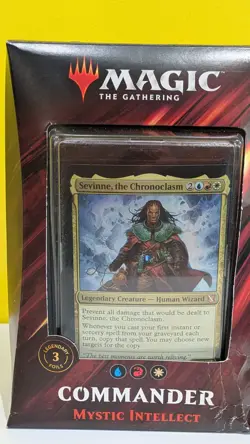 Magic: the Gathering Commander 2019 Mystic Intellect Deck Card Game 630509892594 - Image 1