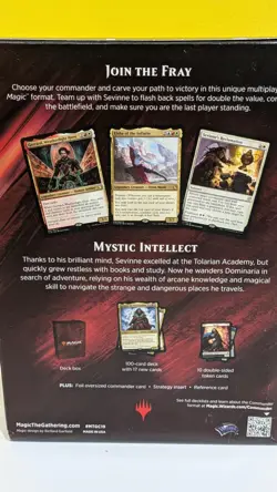 Magic: the Gathering Commander 2019 Mystic Intellect Deck Card Game 630509892594 - Image 3
