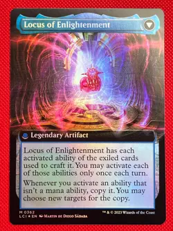 MTG Foil 1X The Enigma Jewel X1 (Extended Art) The Lost Caverns of Ixalan Magic - Image 2