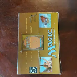 1994 Magic: the Gathering Revised Edition Empty Original Booster Pack EMPTY Box - Image 2