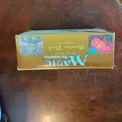 1994 Magic: the Gathering Revised Edition Empty Original Booster Pack EMPTY Box - Image 5