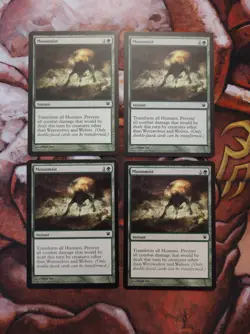 NM Moonmist Innistrad X4 (Playset) MTG Magic the Gathering 1st Edition - Image 1