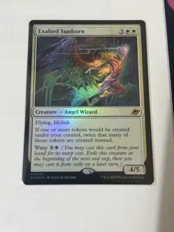 Exalted Sunborn Edge of Eternities Magic: The Gathering Card Mint Condition - Image 1