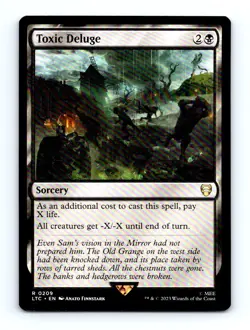 #209 2023 Tales of Middle-earth Commander LTC Toxic Deluge Rare - Image 1