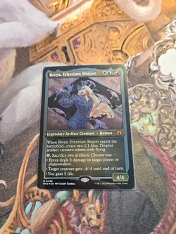 Breya, Etherium Shaper Foil Etched MTG MH3 - Pack Fresh - - Image 1
