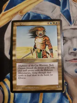 Jedit Ojanen MTG Legends Uncommon Legendary Creature Slightly Played x1 GG3 - Image 1