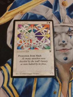 Wall of Light MTG Legends Uncommon White Creature Slightly Played x1 GG4 - Image 1