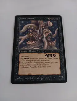 Cosmic Horror Signed By Jesper Myfors Magic the Gathering Magic - Image 1
