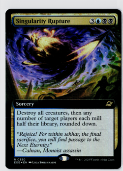 Singularity Rupture (Extended Art) | Foil | Edge of Eternities | 350 MTG - Image 1