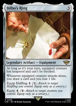Bilbo's Ring LTR 298 Rare MTG - Image 1