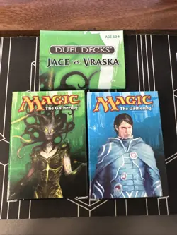 Magic the Gathering Duel Decks Jace VS Vraska - Two 60 Card Decks - Image 1