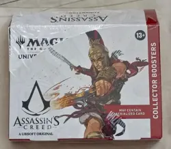 Magic: The Gathering MTG TCG: - Assassin's Creed Collector Booster Sealed Box - Image 1