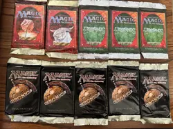 8 MTG - Booster Packs: 5 Chronicles -3 Homelands- 2 4th Edition Factory Sealed - Image 1