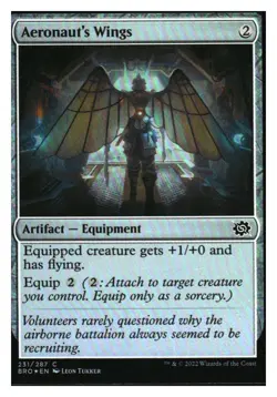 Aeronaut's Wings (Foil) The Brothers' War - Image 1