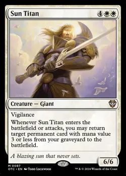 1x - Sun Titan - [SELECT] - Various Sets - NM MTG - Image 4