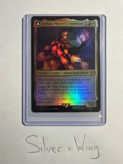 Joshua, Phoenix's Dominant Foil x1, Magic the Gathering, Final Fantasy, FIN, NM - Image 1