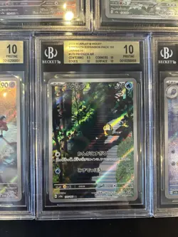 BGS 10 GOLD Label Pokemon Game 151 Japanese Lot Set 5 Cards Art Rare Ar BULK - Image 5