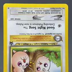 Igglybuff Black Star Promo 36 Pokemon Card WOTC Vintage Neo 1995-2001 Baby Cute - Image 4