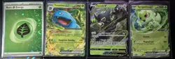 Lot of 16 Grass EX V Pokemon Card Lot Venusaur No Duplicates all NM - Image 2