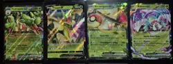 Lot of 16 Grass EX V Pokemon Card Lot Venusaur No Duplicates all NM - Image 4