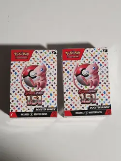 Pokemon 151 Booster Bundle Lot of 2 New Sealed - Image 1