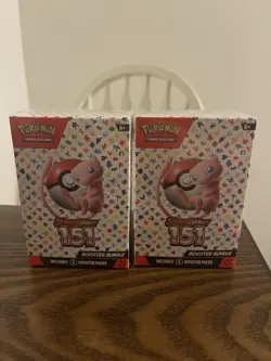 Pokemon 151 Booster Bundle Lot of 2 New Sealed - Image 1