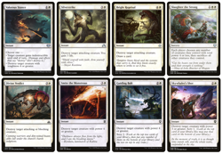MTG - 8 x Different FOIL White Destroy Creature Cards - Commander / Modern - LP - Image 1