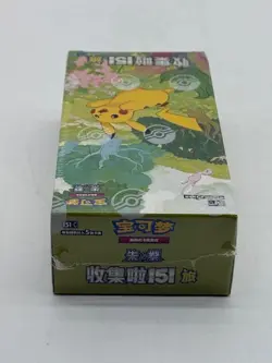 Pokemon Chinese Collect 151 Journey Slim Pack 151C Booster Box Pikachu Sealed #1 - Image 3