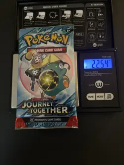 Heavy! Over 22.54 Gram Pokemon Journey Together Booster Pack Sealed - Image 1