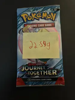 Heavy! Over 22.54 Gram Pokemon Journey Together Booster Pack Sealed - Image 4
