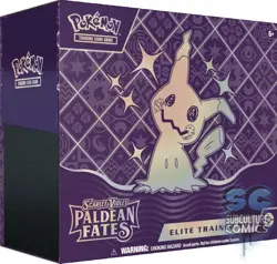 Pokemon TCG Scarlet & Violet Paldean Fates Elite Trainer Box ETB Factory Sealed - Image 1