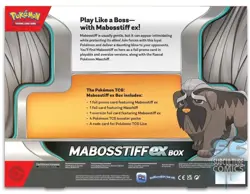 Pokemon TCG Mabosstiff EX Box Factory Sealed 4 Packs - Image 2
