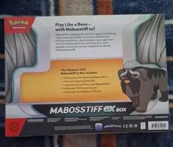Pokemon TCG Mabosstiff EX Box Factory Sealed 4 Packs - Image 2