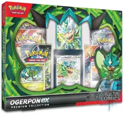 Pokemon TCG Ogerpon EX Premium Collection Factory Sealed 6 Packs - Image 1