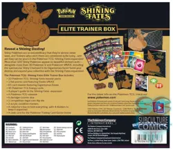 Pokemon TCG Shining Fates ETB Elite Trainer Box Factory Sealed Case Fresh - Image 2