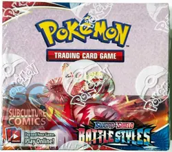 Pokemon TCG Sword & Shield Battle Styles Booster Box Factory Sealed 36 Packs - Image 1