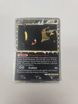 2010 Pokemon Umbreon (Prime) 86/90 Undaunted Holo LP - Image 1