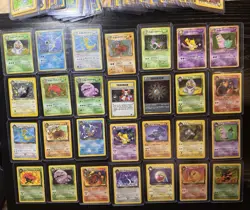 Pokemon Team Rocket 89% COMPLETE MASTER SET 74/83 LP Charizard WOTC VTG 2000 - Image 1