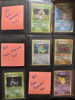 Pokemon Team Rocket 89% COMPLETE MASTER SET 74/83 LP Charizard WOTC VTG 2000 - Image 4