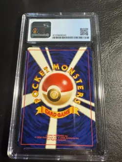CGC 8 Dark Blastoise Japanese Team Rocket Holo Pokemon Card blue label - Image 2
