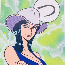 One Piece Karuta Nico Robin Playing Card SHOWA 2001 Anime Vintage Japan Rare F/S - Image 4