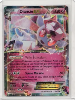 Pokemon Card - Diancie EX - 72/124 - XY Fates Collide - 2016 - Image 1