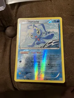 Manaphy Holo Rare 34/135 Plasma Storm Pokemon Card - Image 1