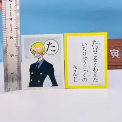 One Piece Karuta Sanji Playing Card SHOWA 2001 Anime Vintage Japan Rare F/S - Image 2