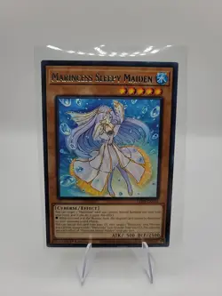 (192)YU-GI-OH Marincess Sleepy Maiden Rare LED9-EN032 Monster Card - Image 1